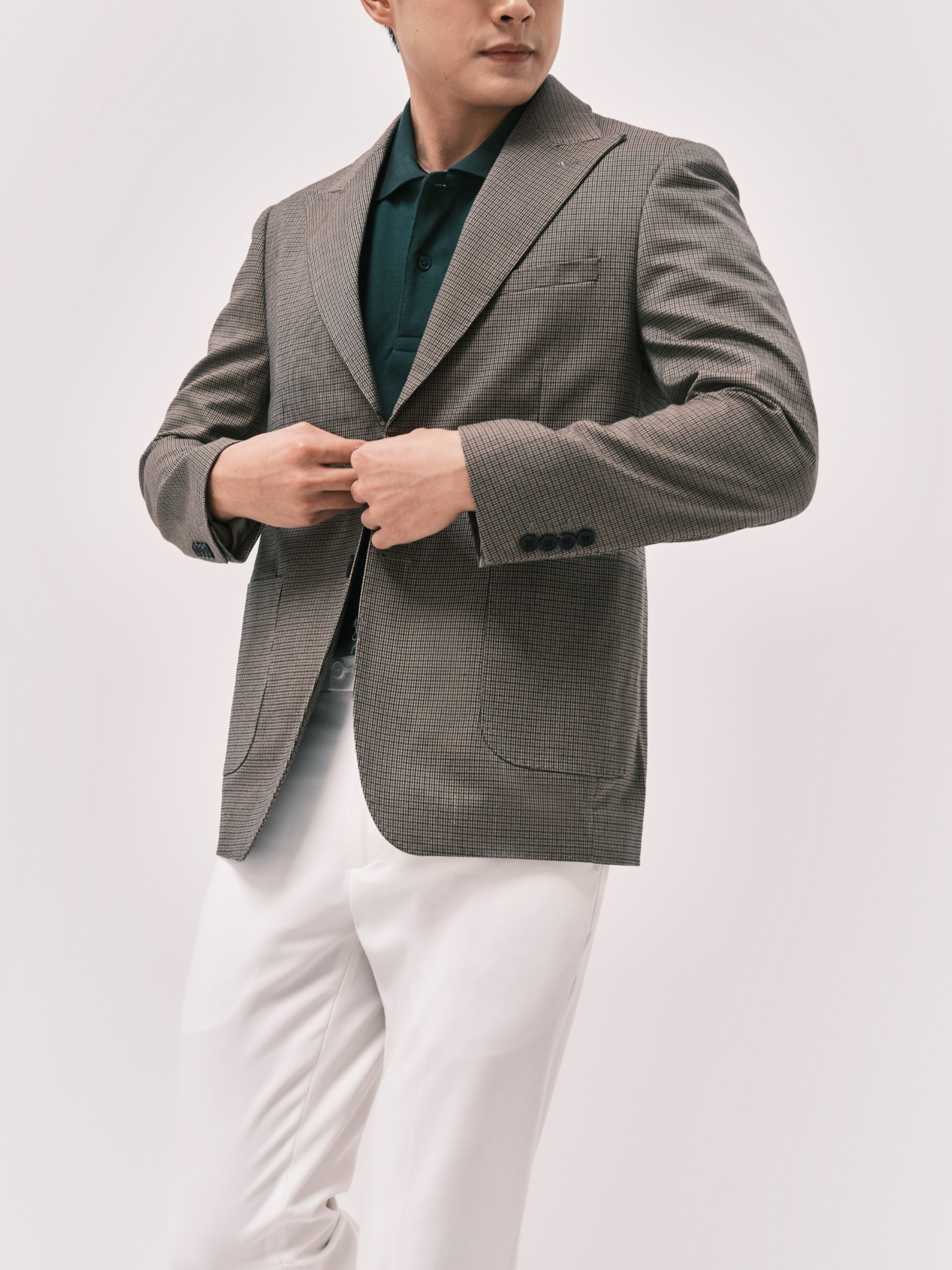 VEST V60-RÊU NÂU ĐỒNG Ô NHÍ