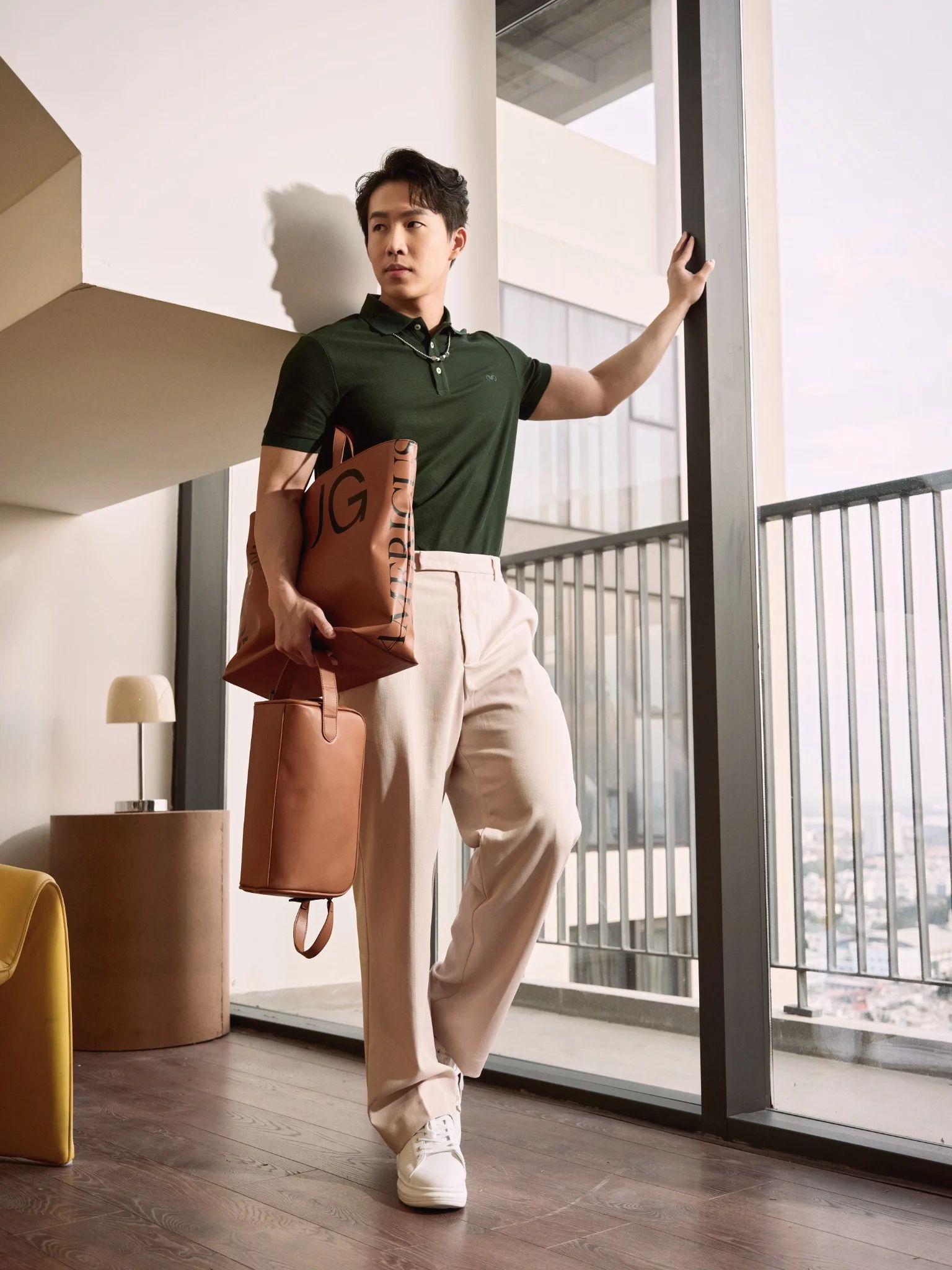 POLO NAM 3302-RÊU 55