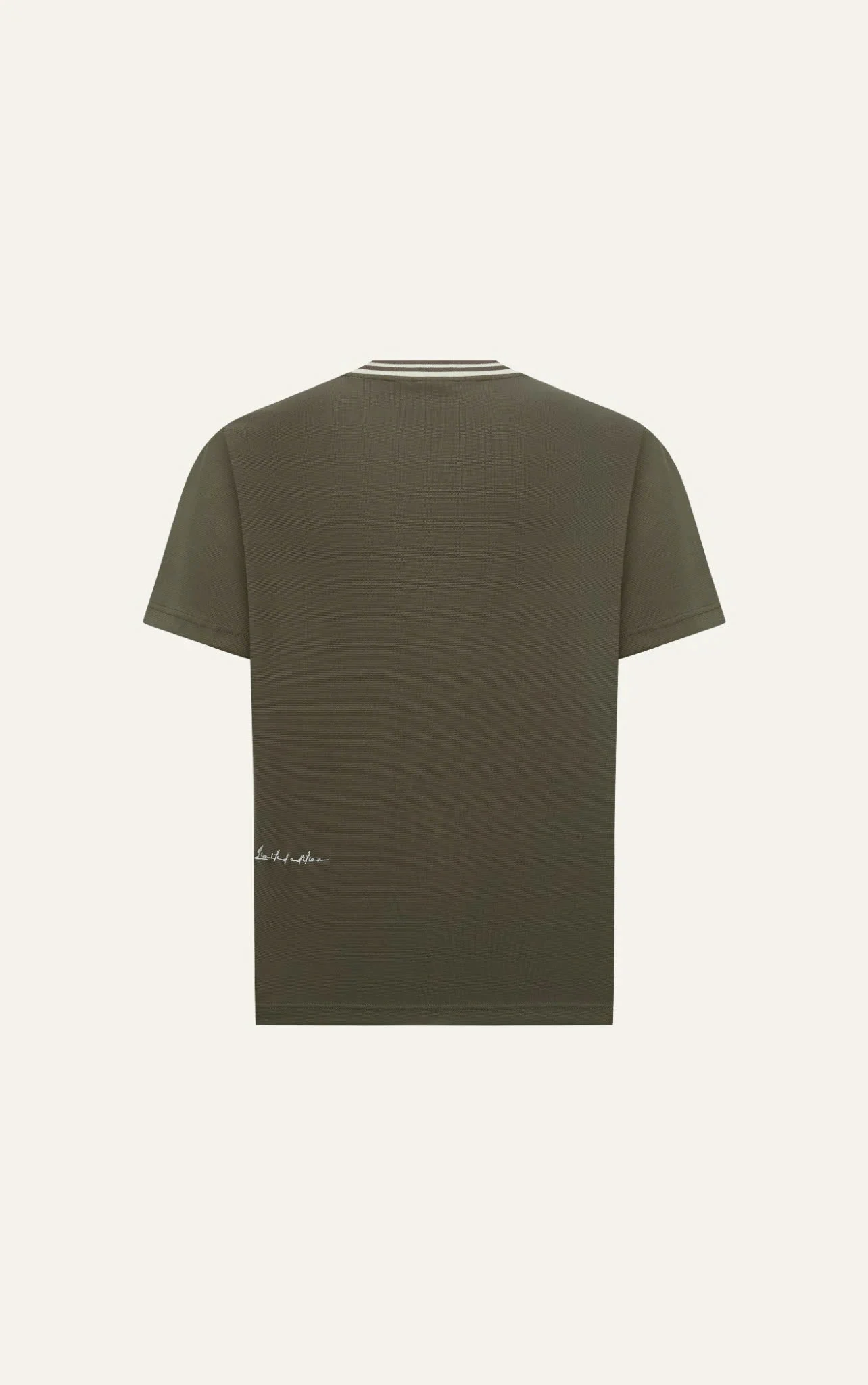 ÁO THUN NAM HT05-LOOSE FIT RÊU OLIU