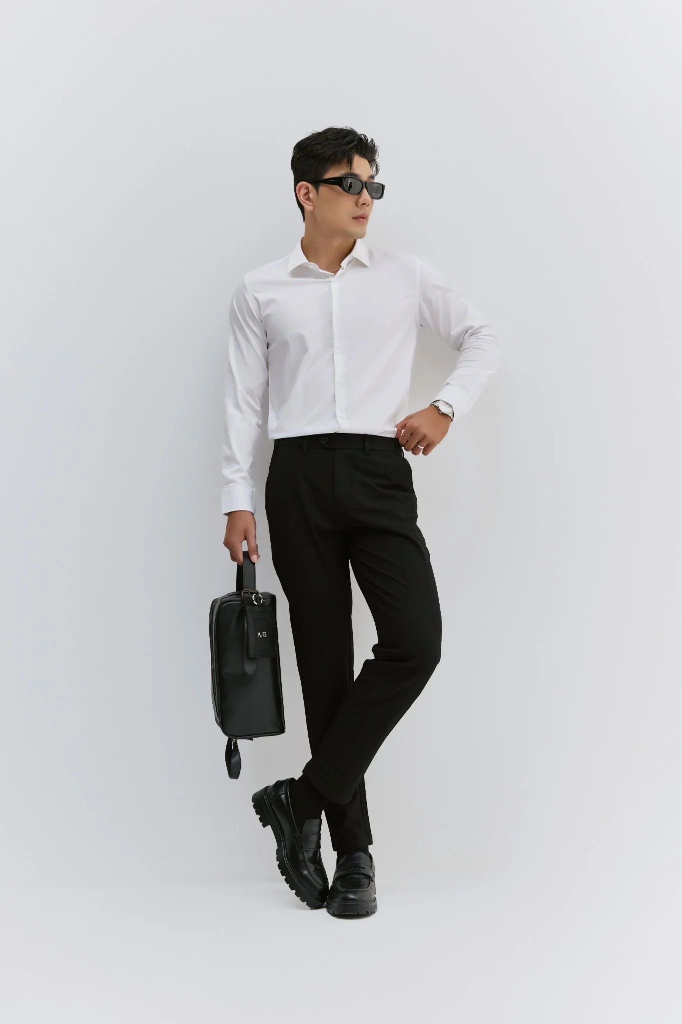 SOMI NAM 5829-TRẮNG SỚ NHUYỄN