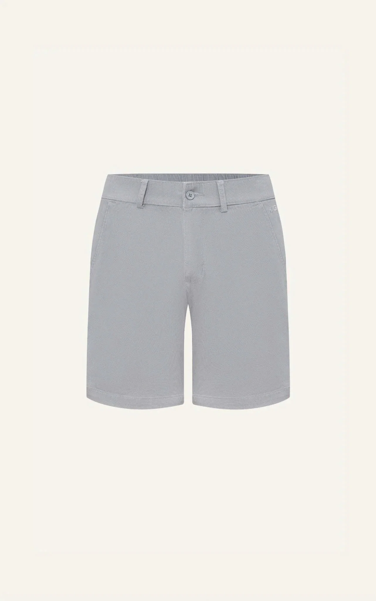 SHORT NAM LƯNG THUN L523-SLIM FIT XÁM LỢT