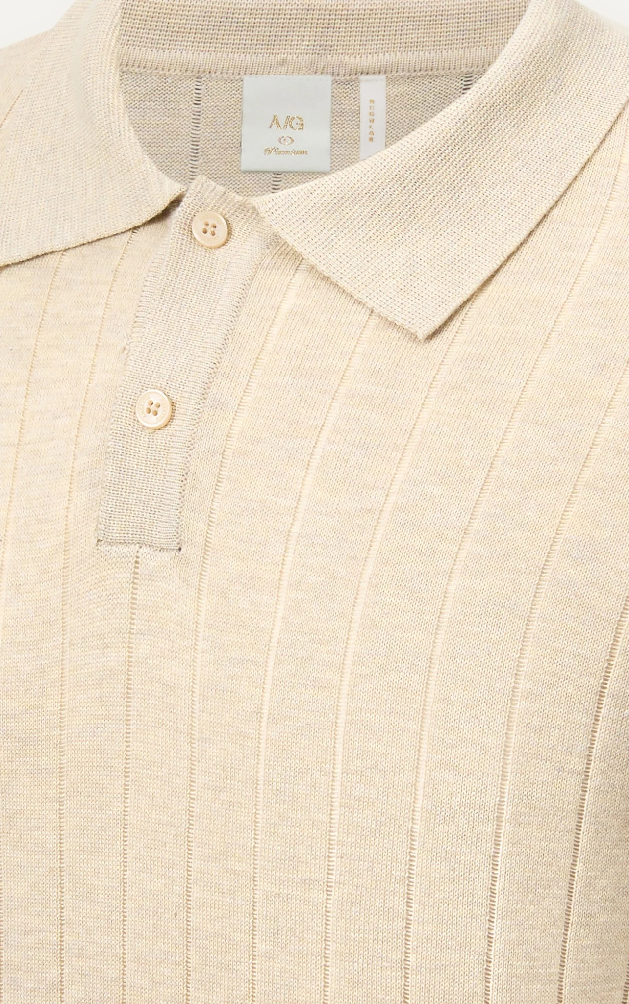 POLO NAM DỆT KIM N741-REGULAR FIT KEM