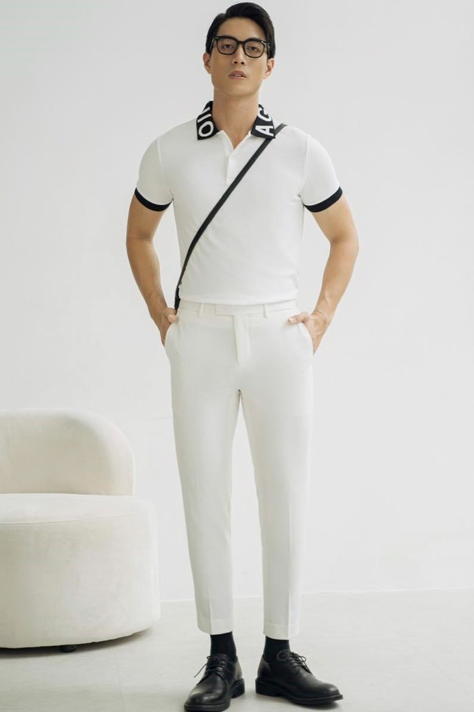 POLO NAM 8837-TRẮNG