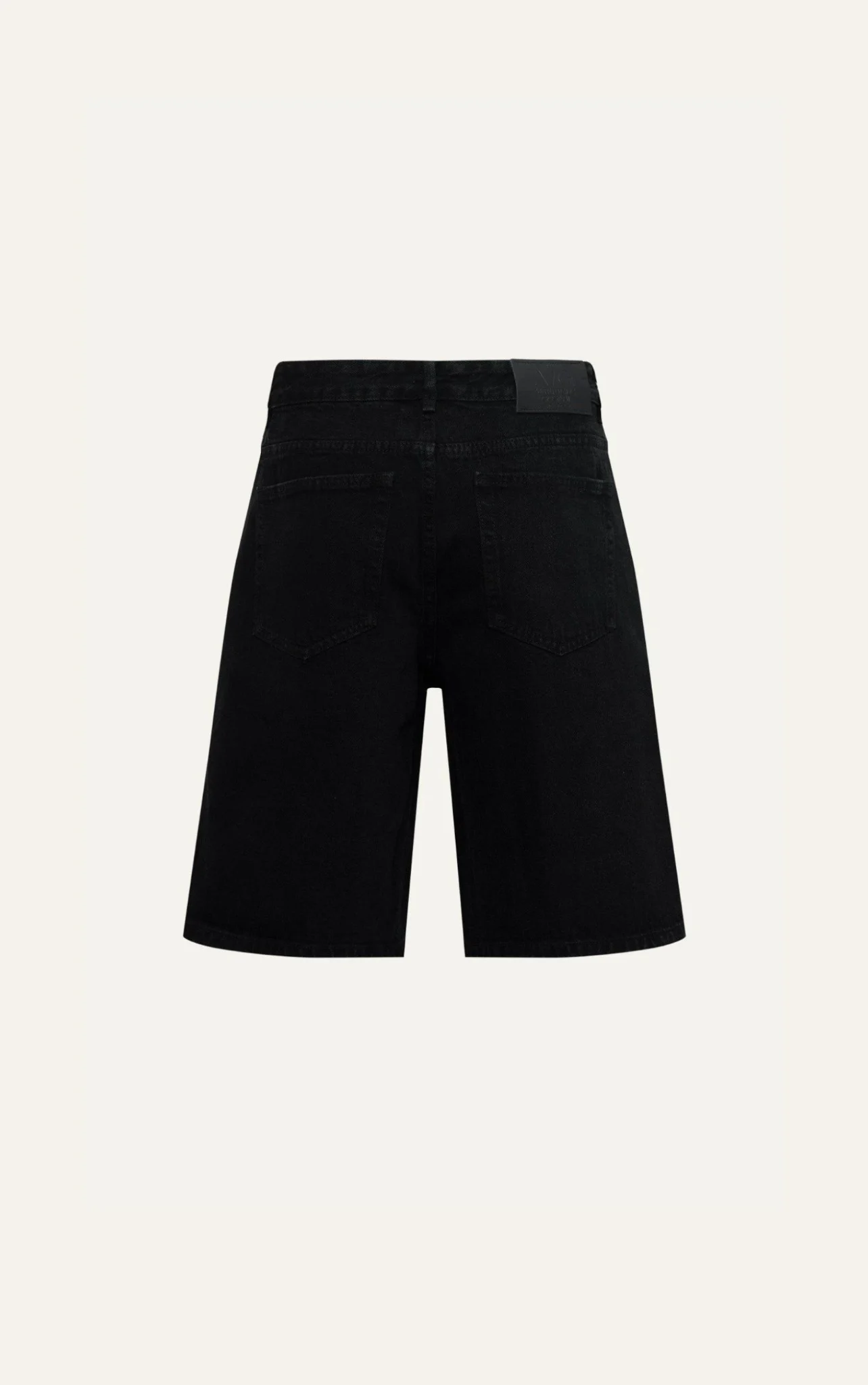 SHORT NAM JEAN BAGGY TA04-LOOSE FIT ĐEN