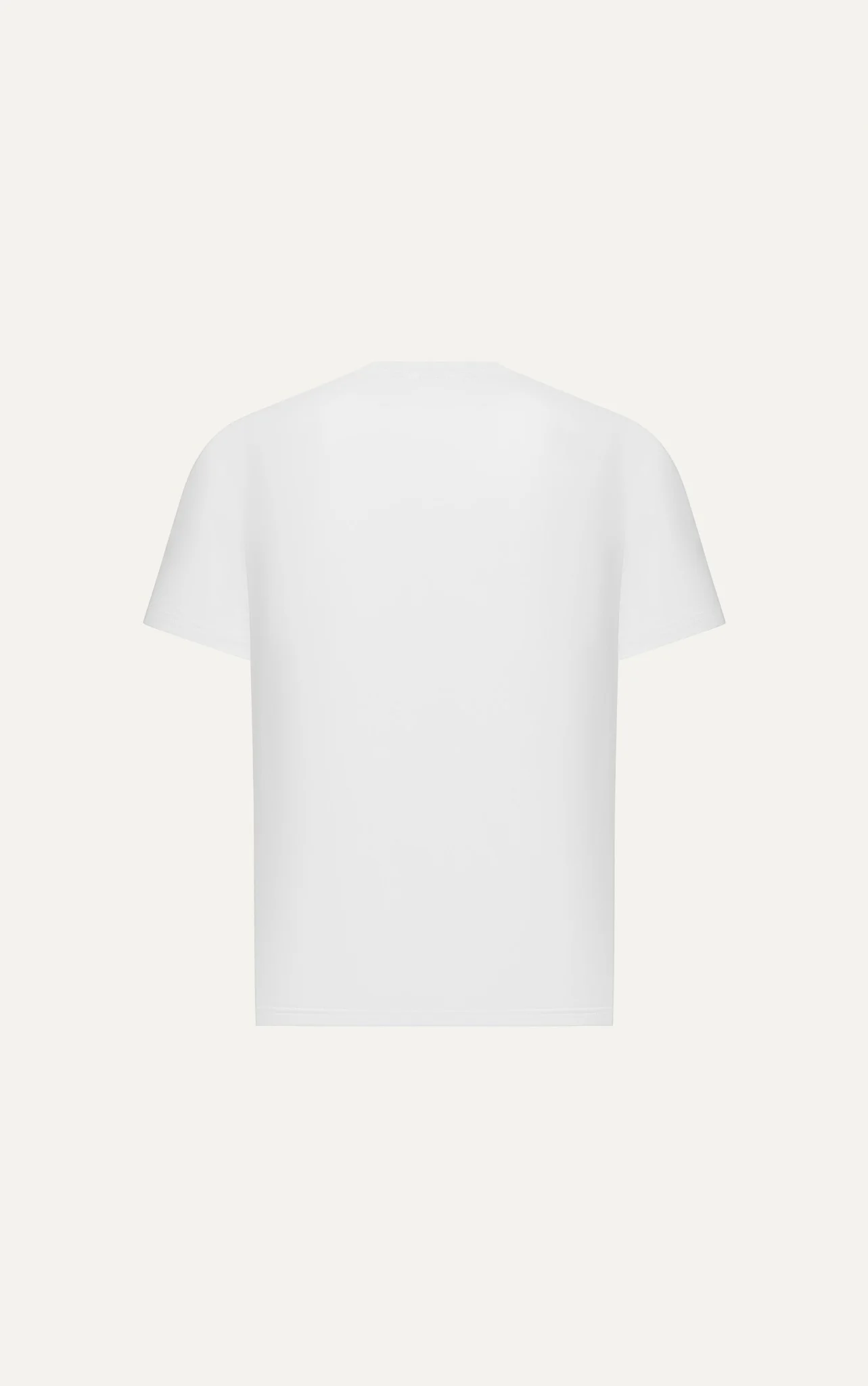 ÁO THUN NAM TL04-REGULAR FIT TRẮNG