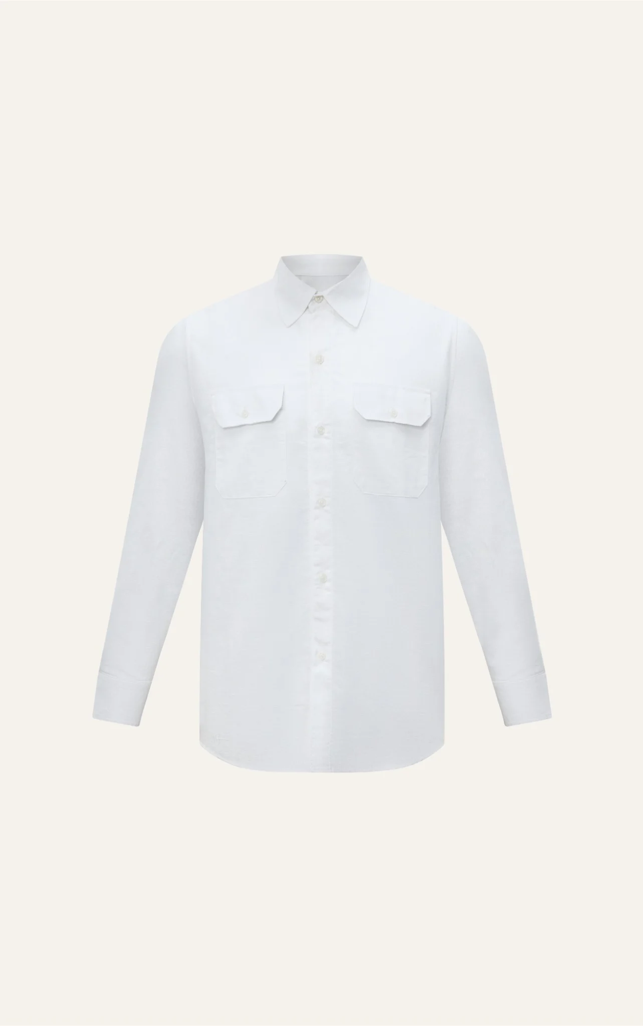 SOMI NAM LINEN TR536-REGULAR FIT TRẮNG