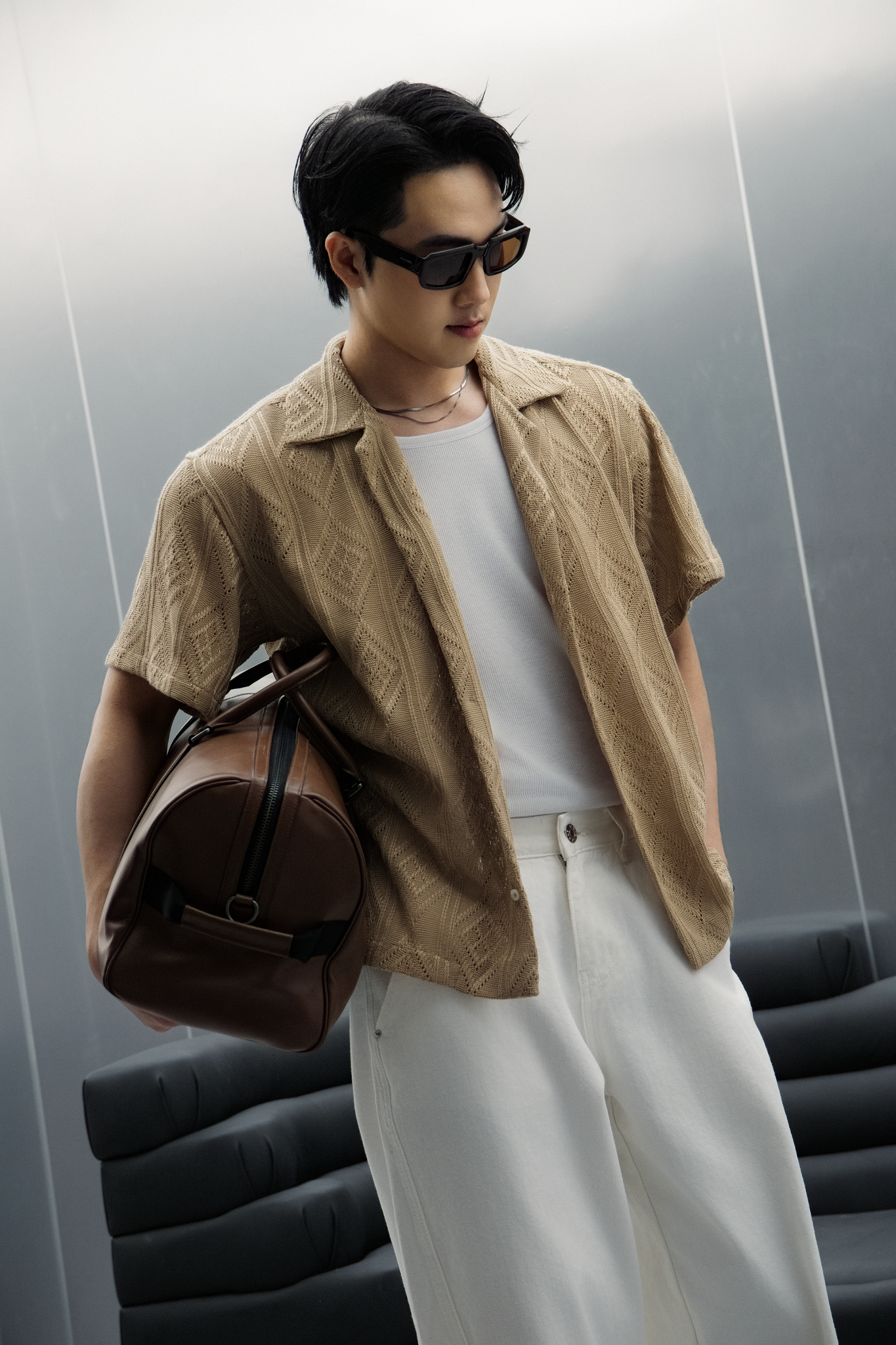 SOMI NAM TR537-LOOSE FIT NÂU
