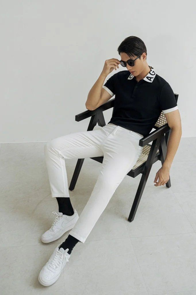 POLO NAM 8837-ĐEN