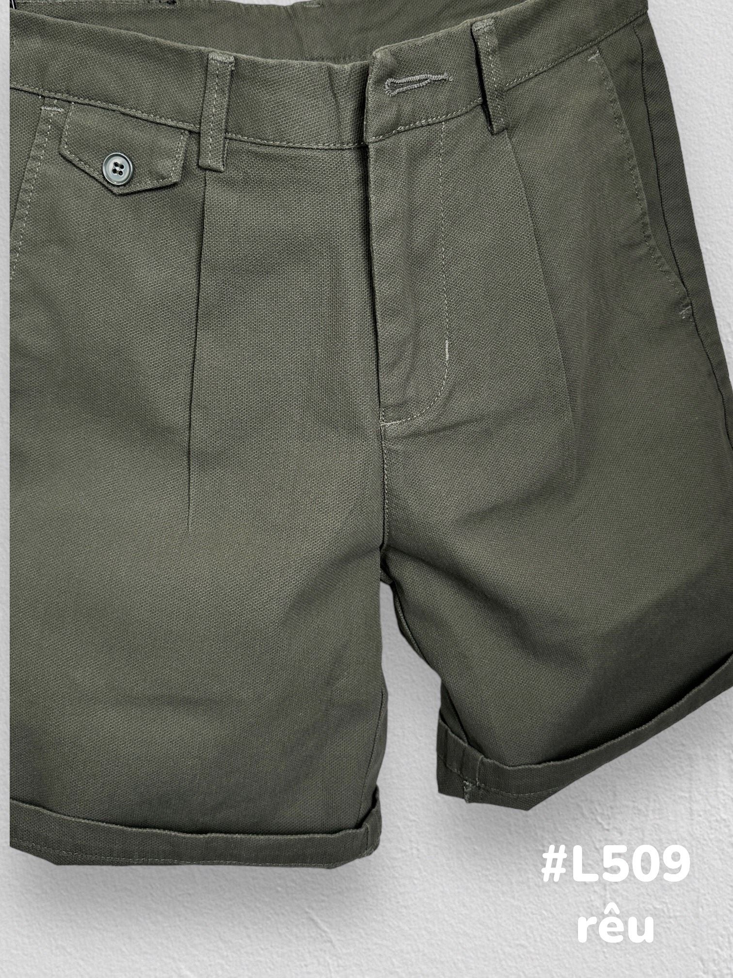 SHORT NAM L509-RÊU ĐẤT
