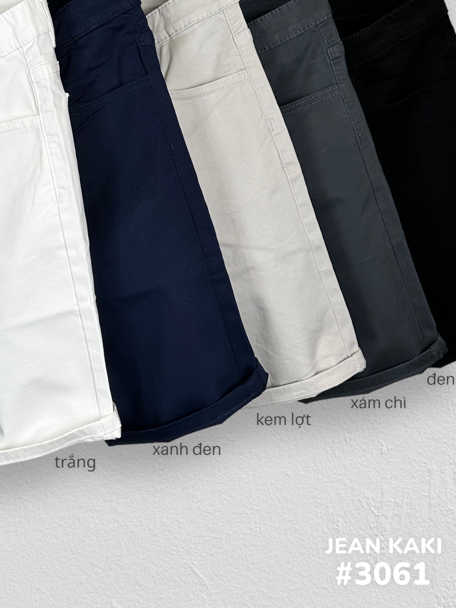 SHORT NAM 3061-XÁM CHÌ ĐẬM