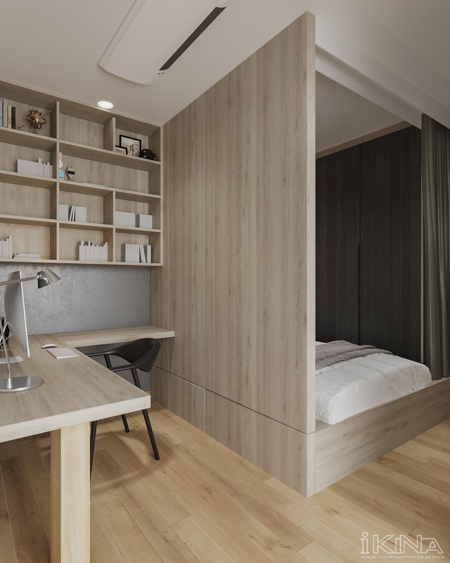 Thiết Kế Nội Thất Căn Hộ 2 Phòng Ngủ - The Terra An Hưng
