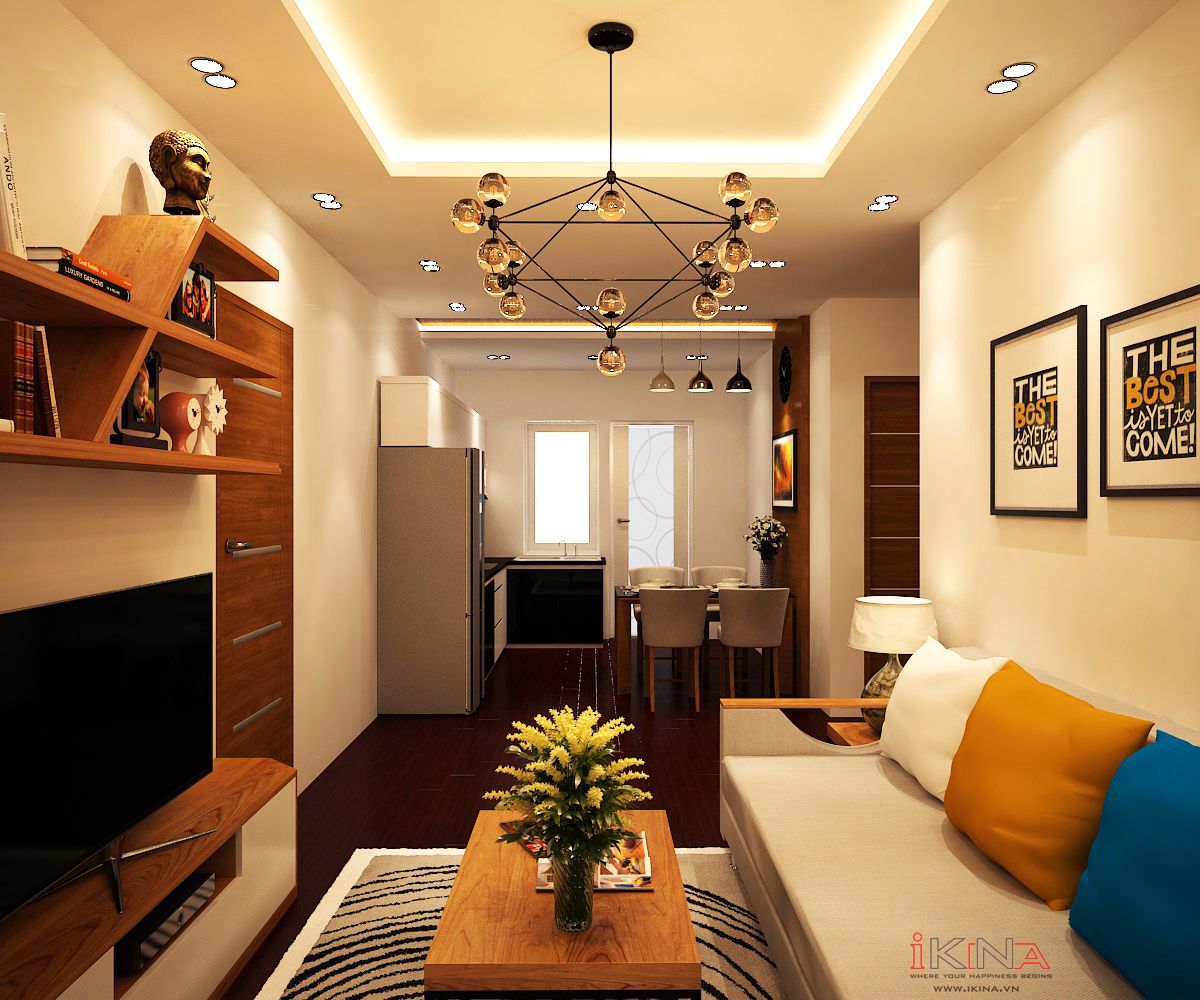 Thiết Kế Nhà Phố HH4A Linh Đàm