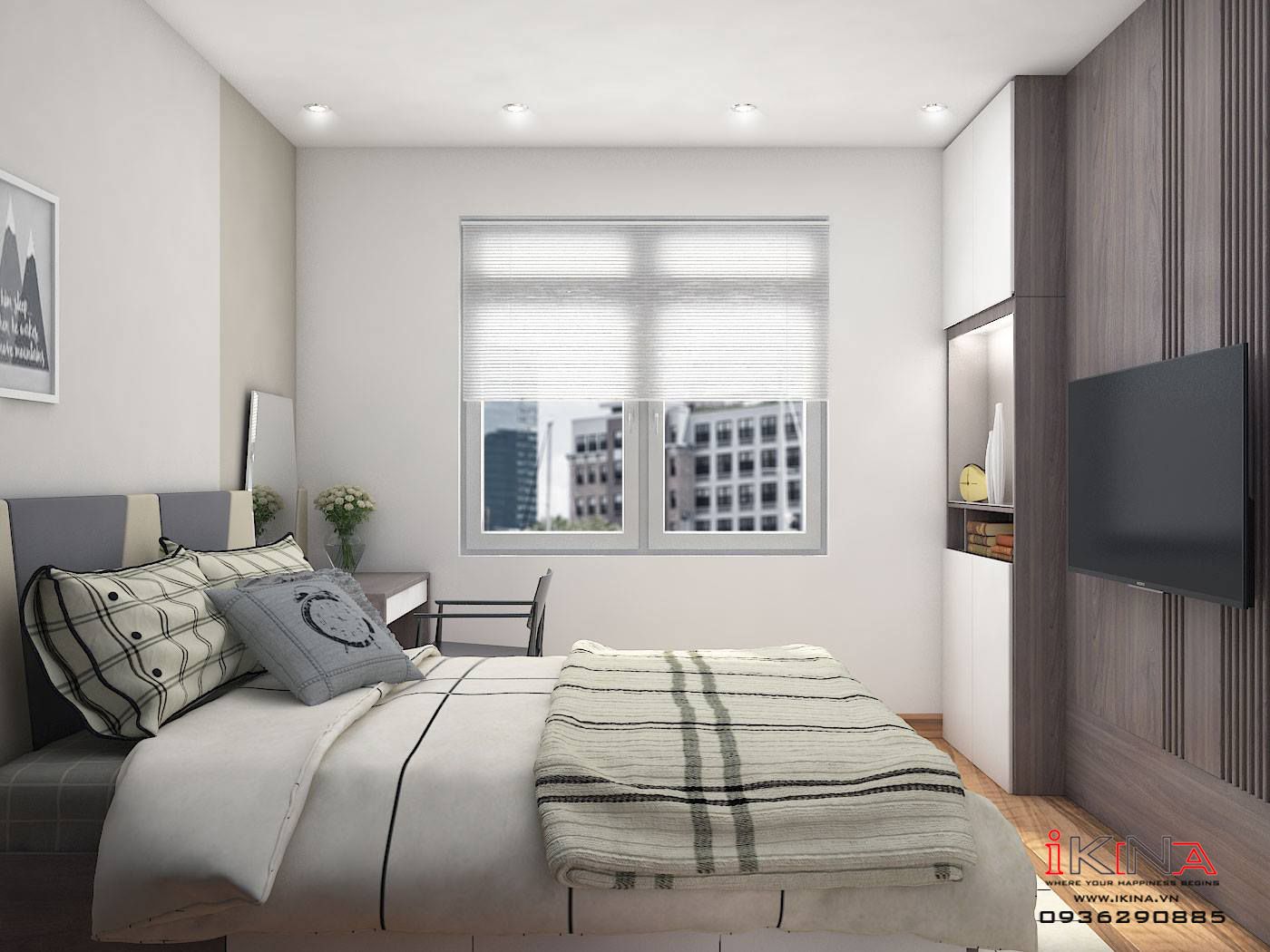 Thiết Kế Căn Hộ Chung Cư 72m2 - CT2C Nghĩa Đô