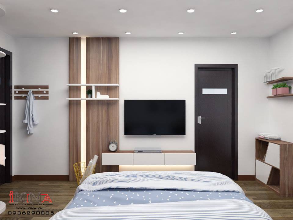 Thiết Kế Căn Hộ Chung Cư 69,34m2 V3 Home City