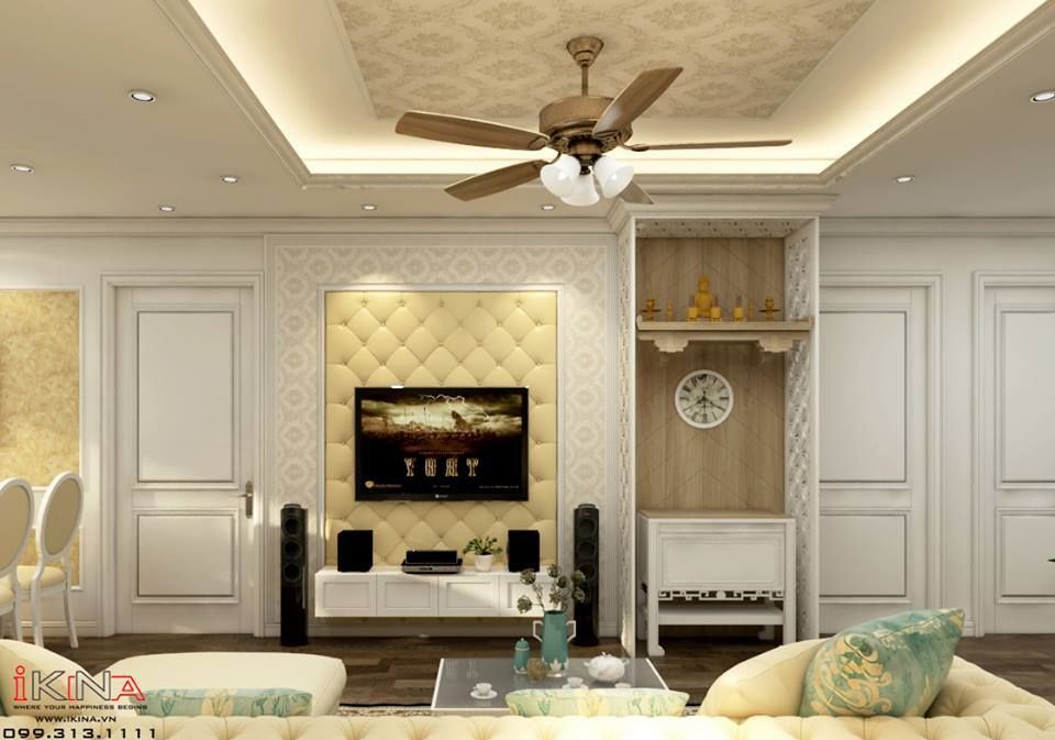 Thiết Kế Căn Hộ Chung Cư 110m2 - Tòa B Chung Cư Hateco Hoàng Mai