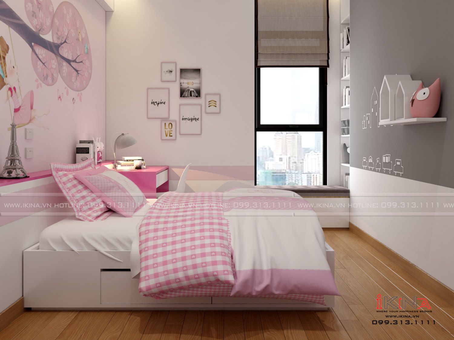 Thiết Kế Căn Hộ Chung Cư 66m2 - 701 Chung Cư Tràng An Complex