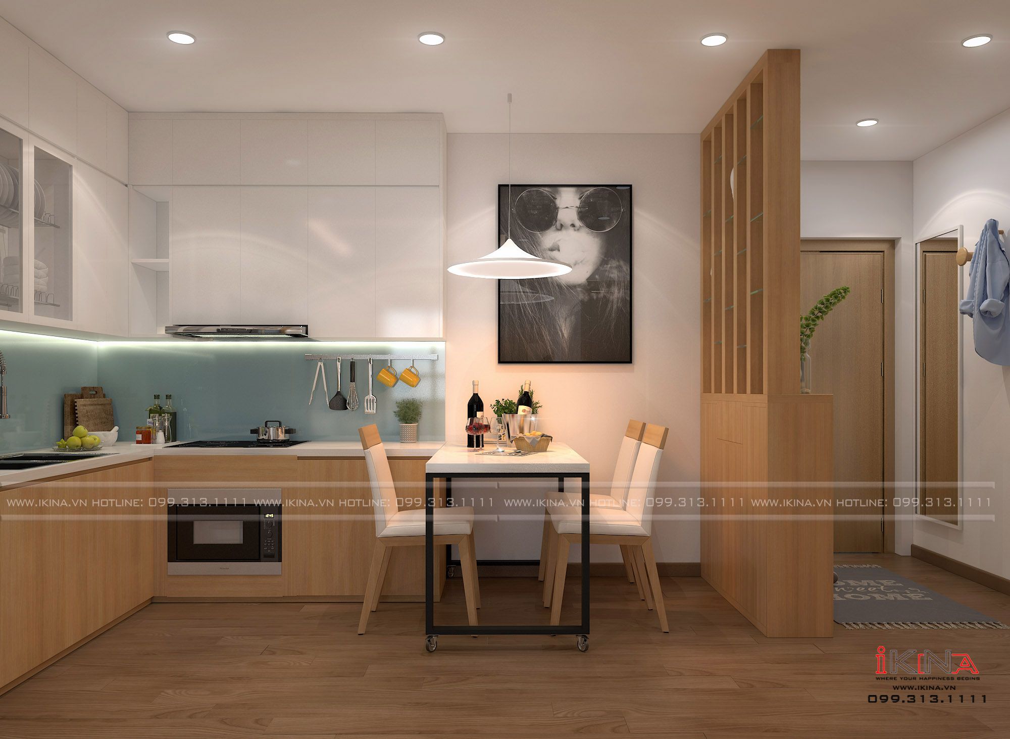 Thiết Kế Căn Hộ Chung Cư 72m2 - CT2B KĐT Cổ Nhuế