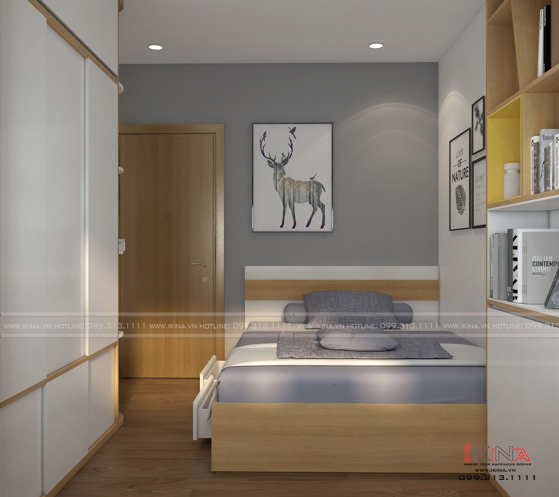 Thiết Kế Căn Hộ Chung Cư 72m2 - CT2B KĐT Cổ Nhuế