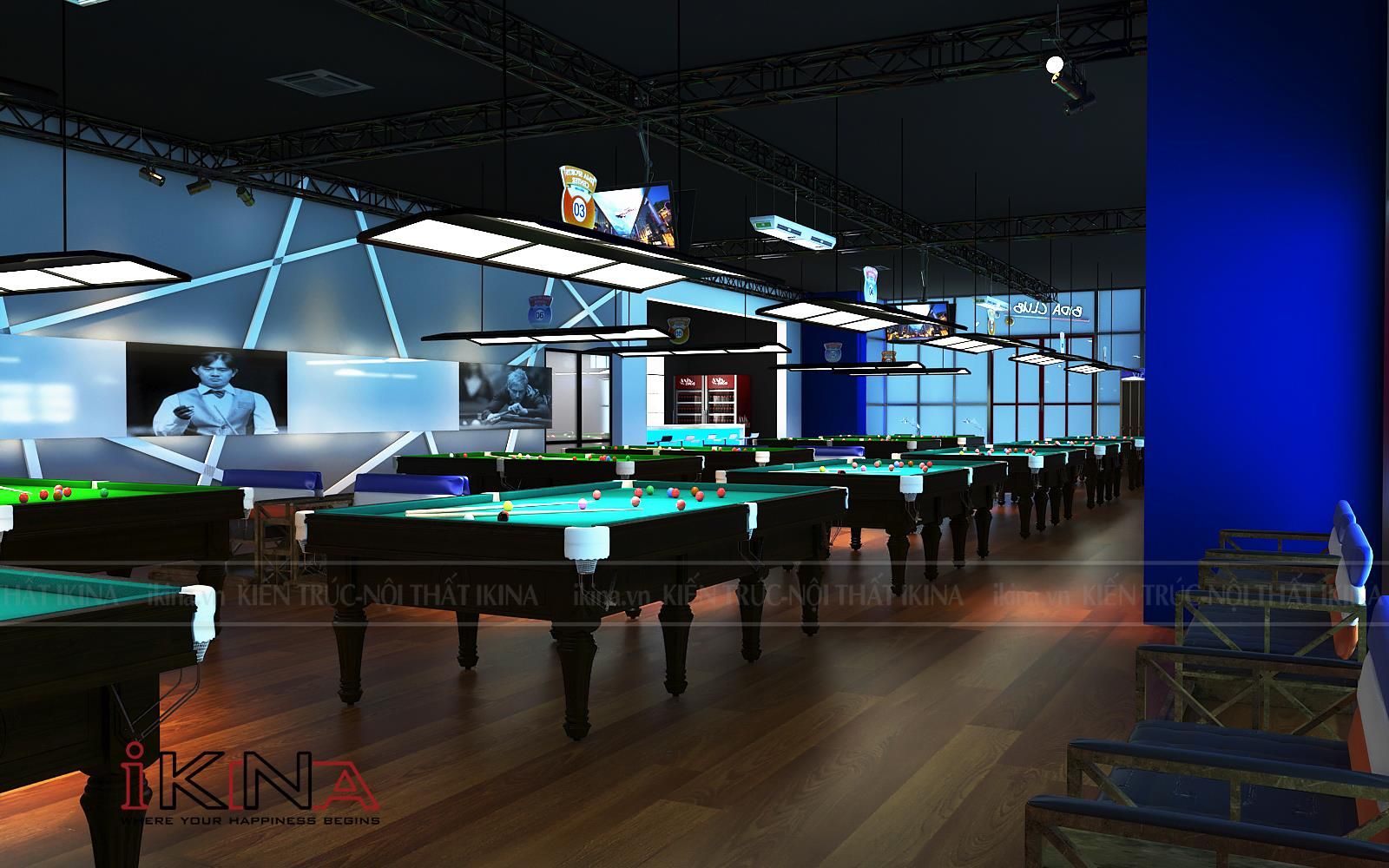 Thiết Kế Jima Sport Center Tầng 4 Golden Field 1200m2 - Mỹ Đình