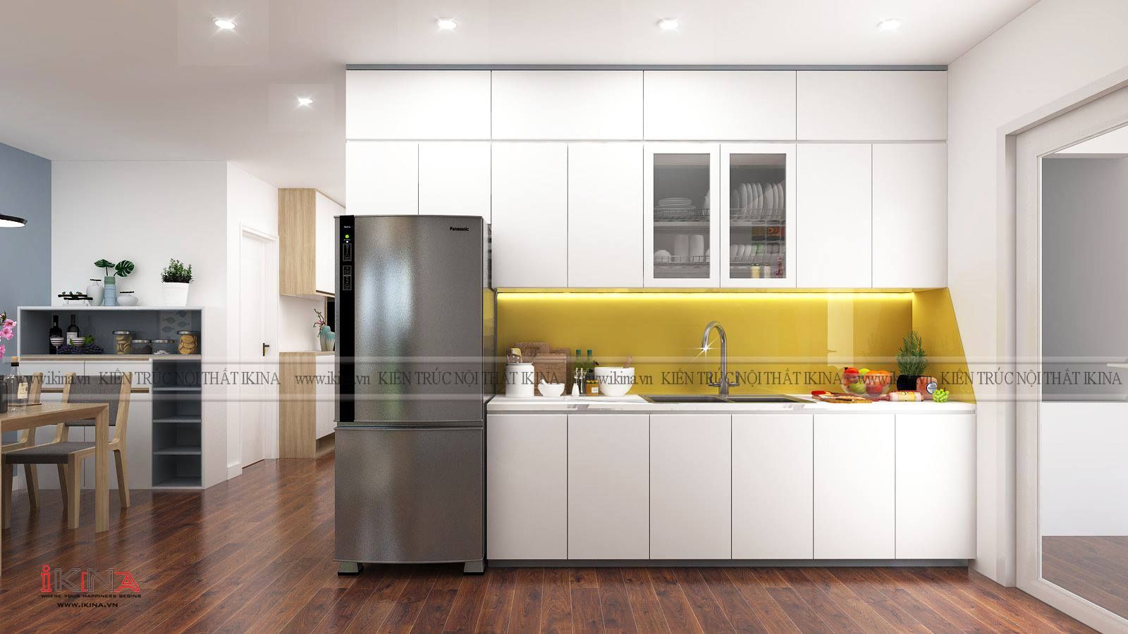 Thiết Kế Căn Hộ Chung Cư A 77m2 - Chung Cư Đồng Phát Park View Hà Nội