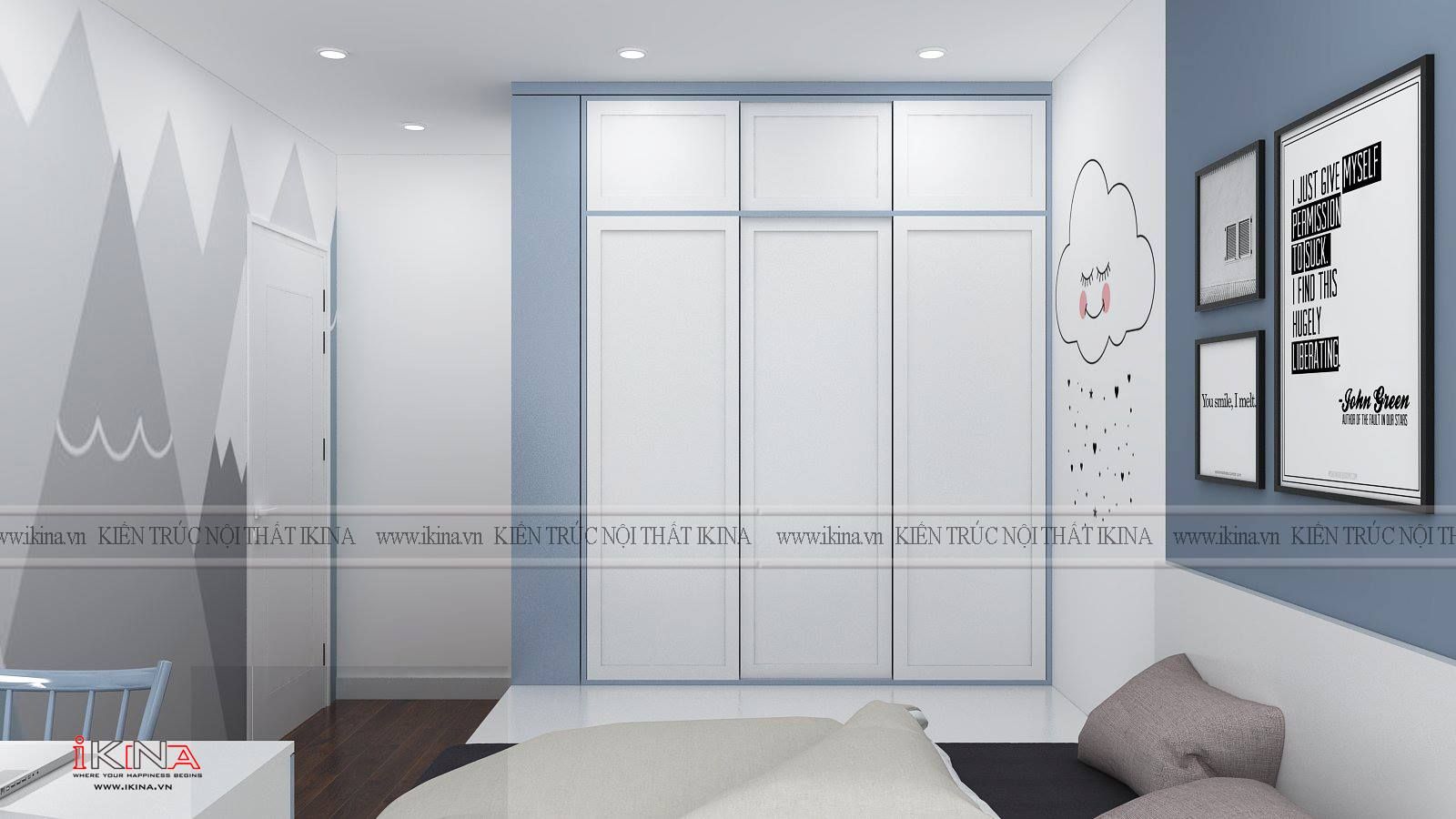 Thiết Kế Căn Hộ Chung Cư A 77m2 - Chung Cư Đồng Phát Park View Hà Nội