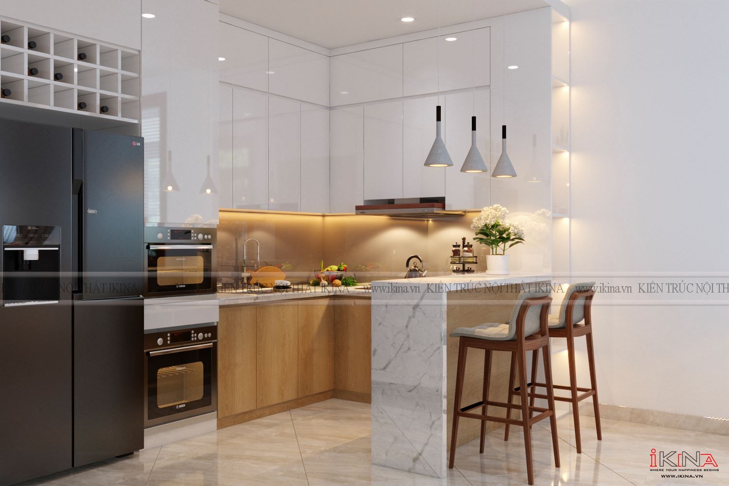 Thiết Kế Biệt Thự Thái Mái 272m2 - 2 Tầng Hà Nam