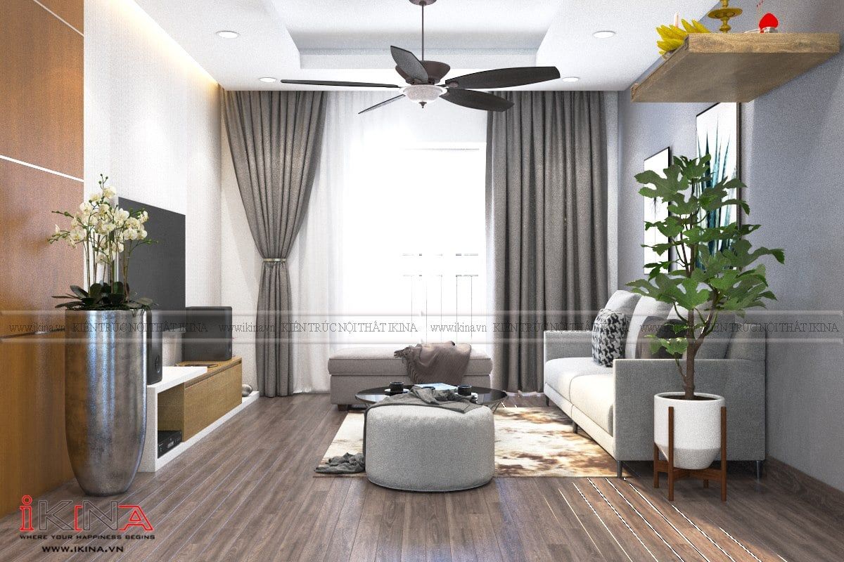 Thiết Kế Căn Hộ Chung Cư 114m2 - S2 Season Avenue Hà Nội