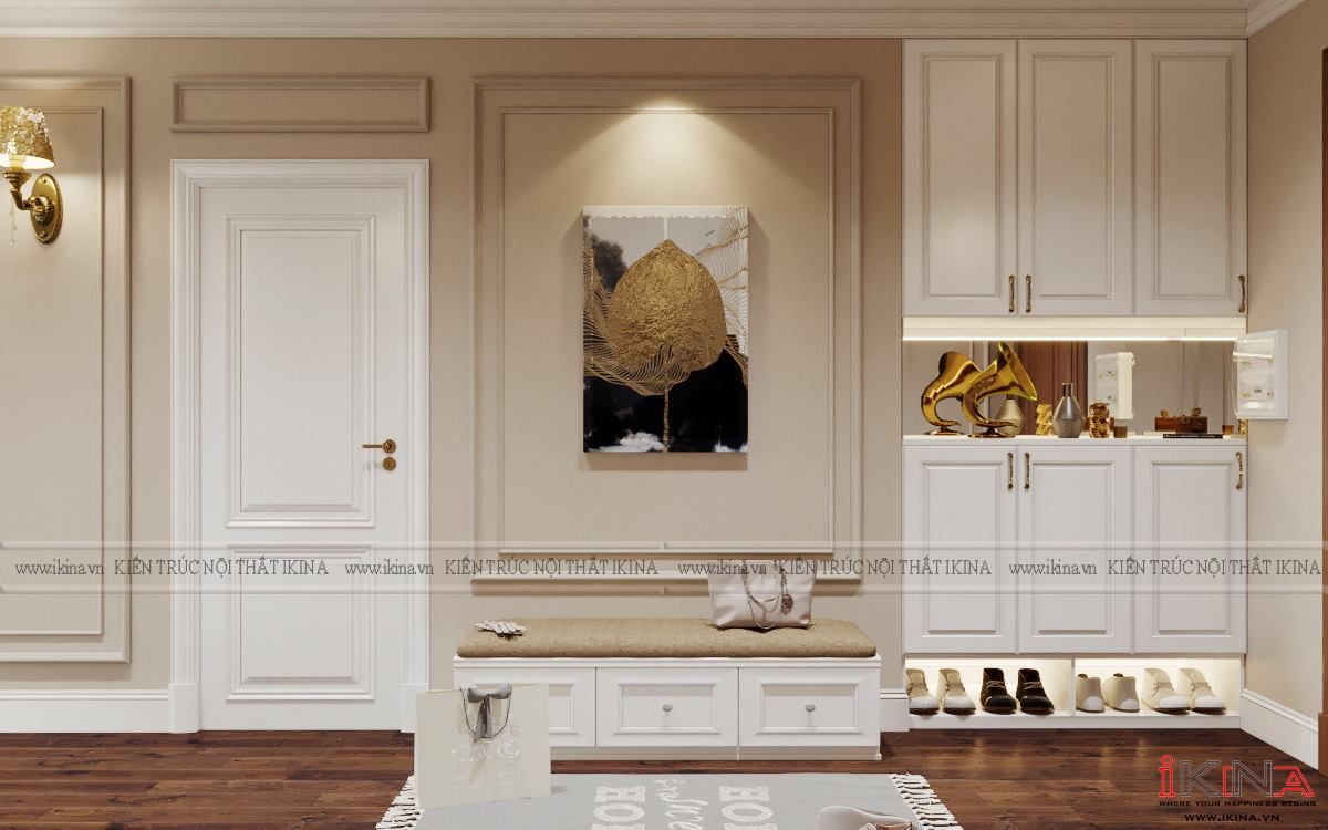 Thiết Kế Căn Hộ Chung Cư 146m2 - The Pride Hà Nội