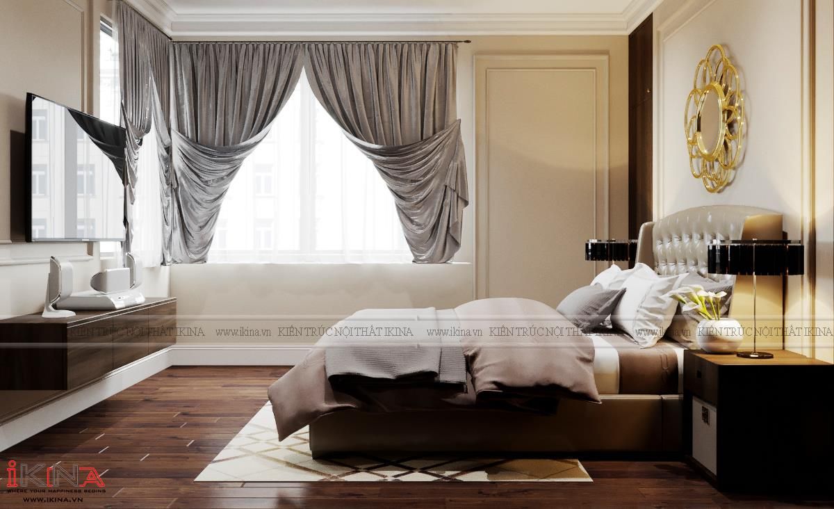 Thiết Kế Căn Hộ Chung Cư 146m2 - The Pride Hà Nội