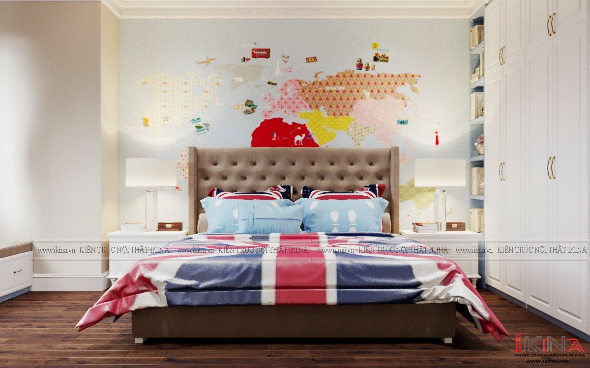 Thiết Kế Căn Hộ Chung Cư 146m2 - The Pride Hà Nội