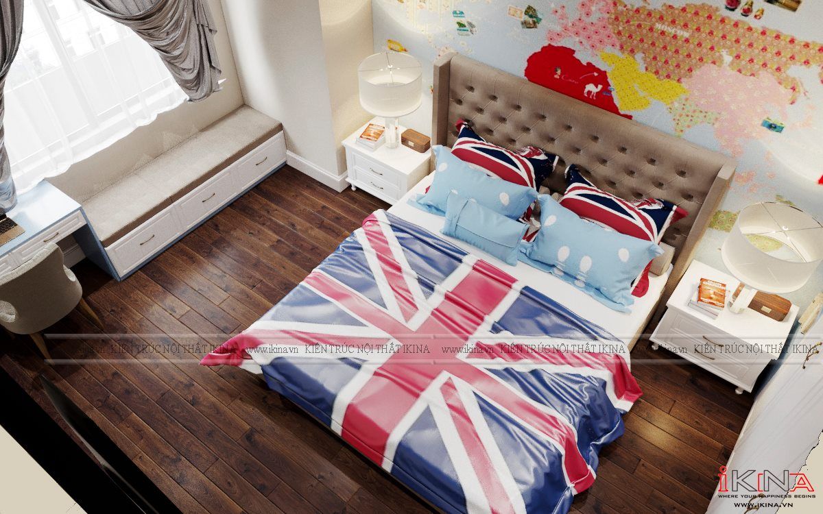 Thiết Kế Căn Hộ Chung Cư 146m2 - The Pride Hà Nội
