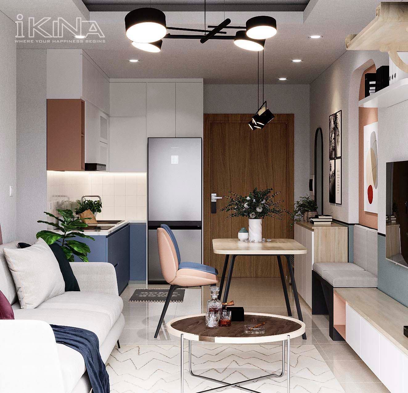 Thiết Kế Color Block Style – Luồng Gió Mới Trong Thiết Kế Nội Thất
