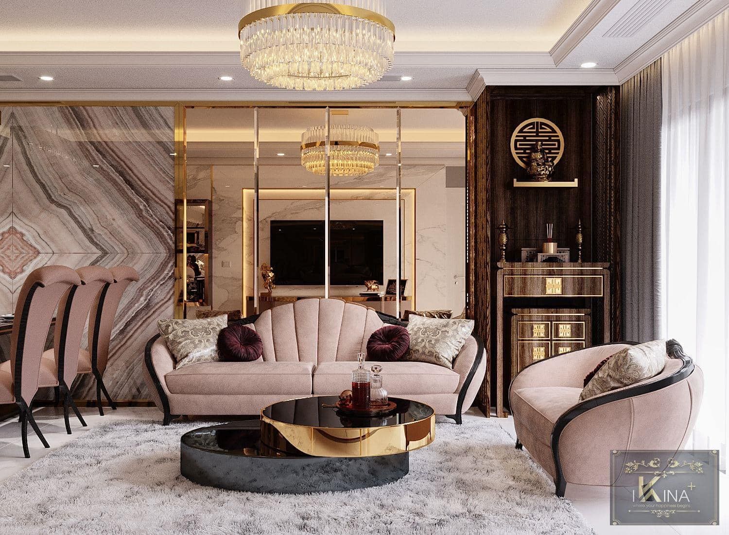 Thiết Kế Bố Trí Không Gian Thờ Trong Nội Thất