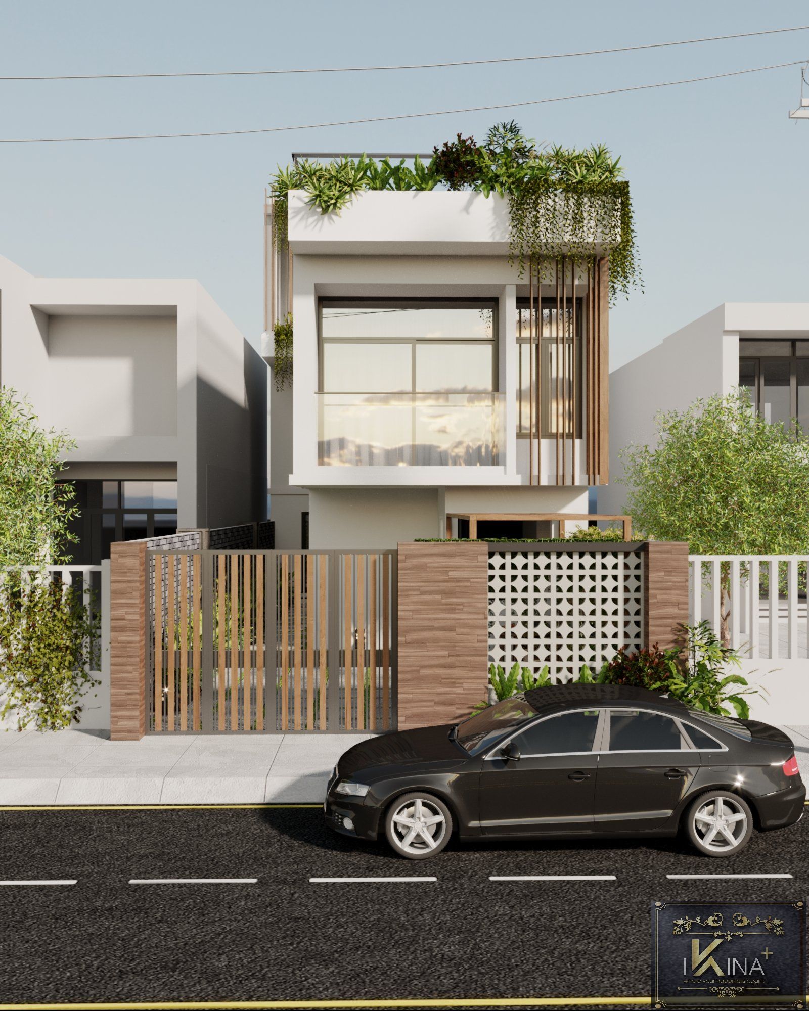 Thiết Kế Biệt Thự 270m2 - Gamuda