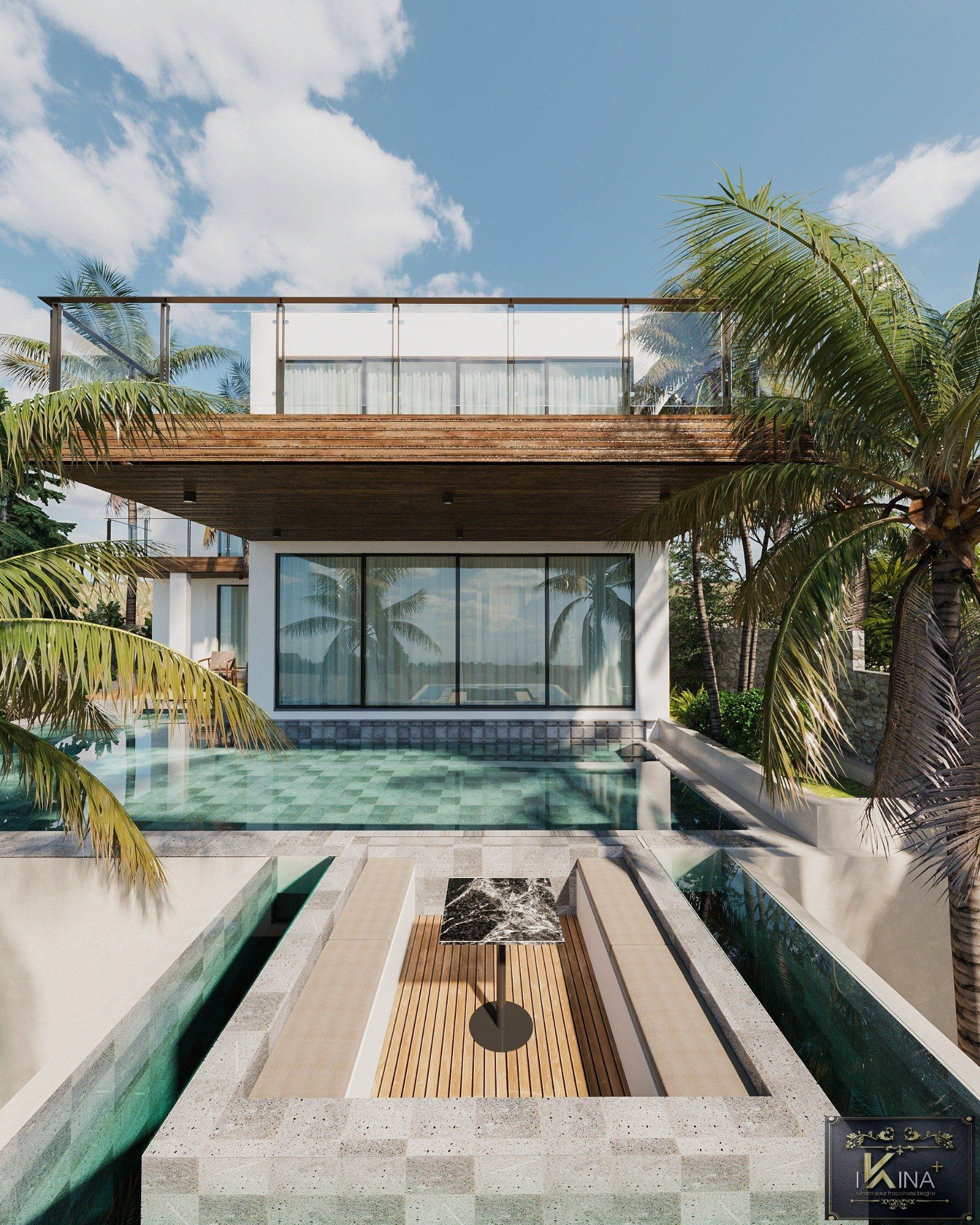 Thiết Kế Biệt Thự Vĩnh Phúc Hiện Đại 460m2