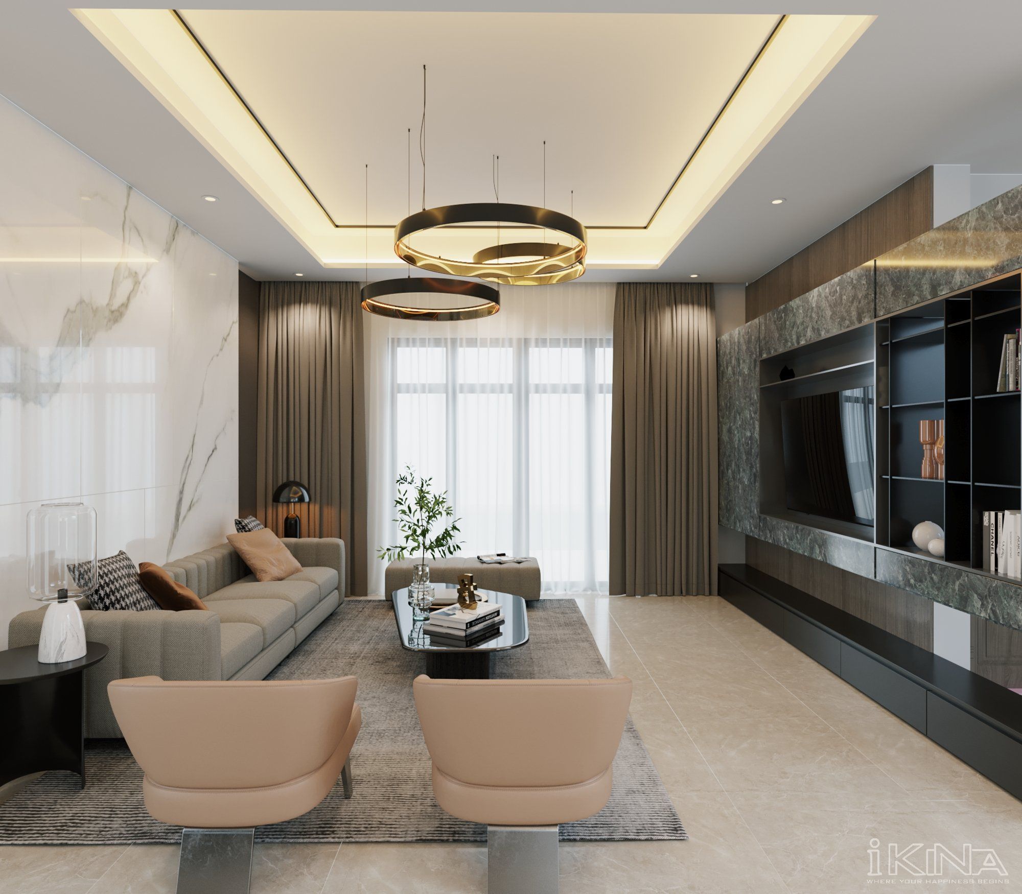 Thiết Kế Nội Thất Biệt Thự 250m2 - Hà Nam
