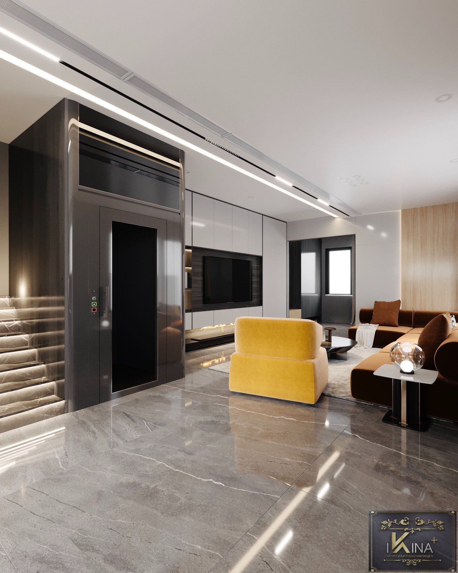 Thiết Kế Biệt Thự 270m2 - Gamuda
