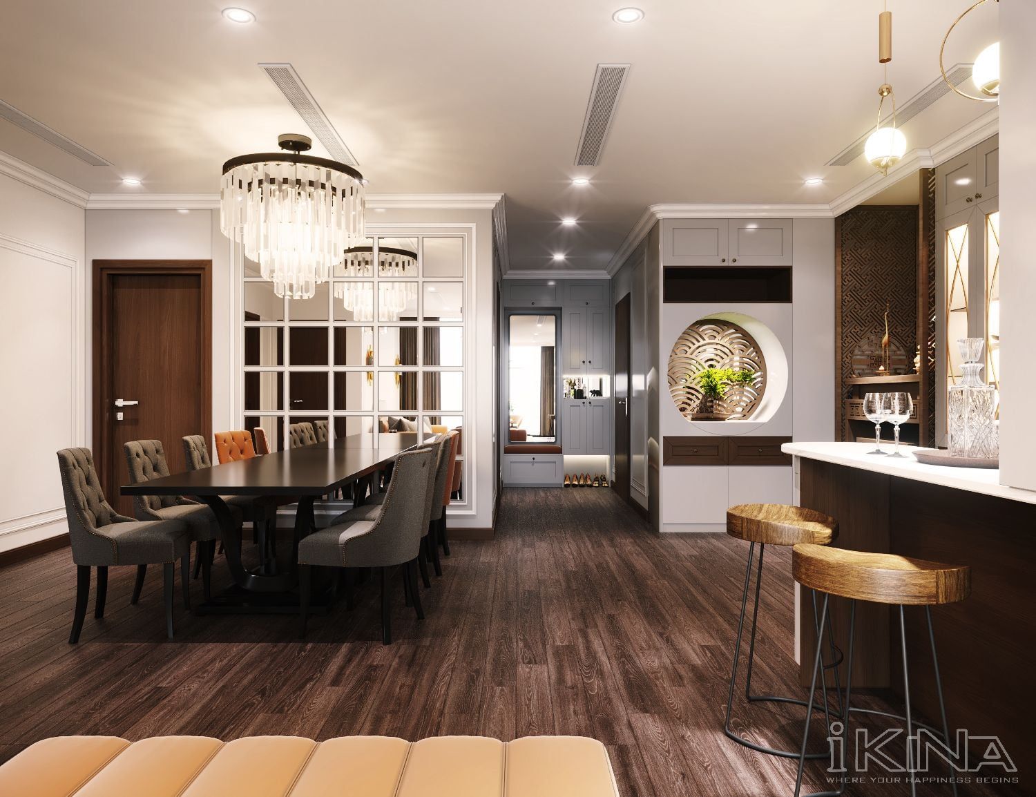 Thiết Kế Căn Hộ Chung Cư Vinhomes West Point 120m2