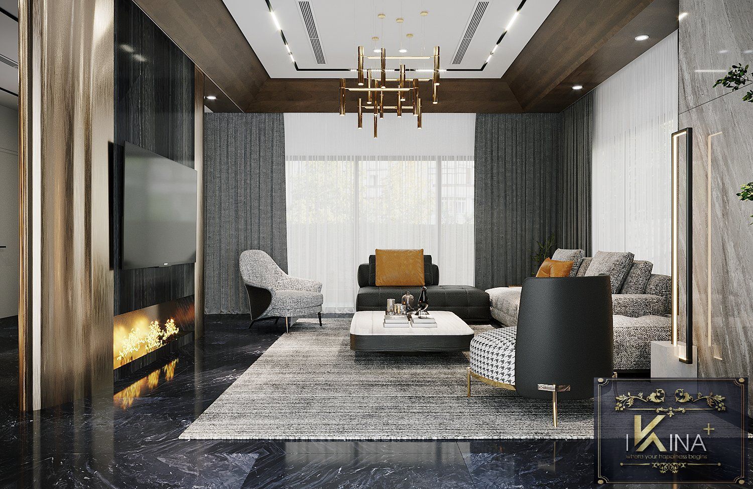 Thiết Kế Biệt Thự Vĩnh Phúc Hiện Đại 460m2