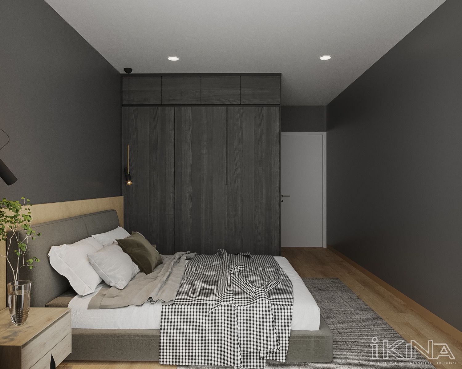 Thiết Kế Nội Thất Căn Hộ 2 Phòng Ngủ - The Terra An Hưng