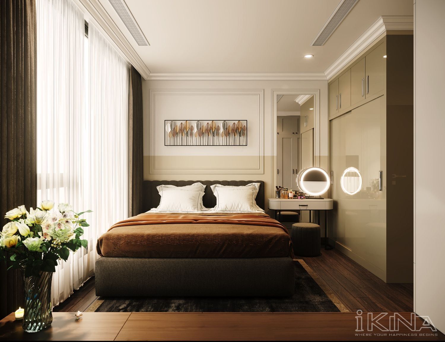 Thiết Kế Căn Hộ Chung Cư Vinhomes West Point 120m2