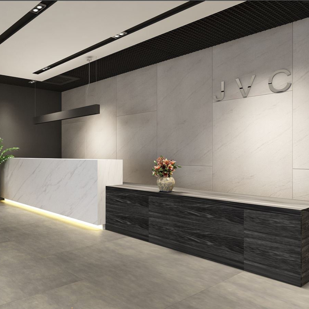Thiết Kế Văn Phòng Công Ty JVC - Phong Cách Hiện Đại - 500m2