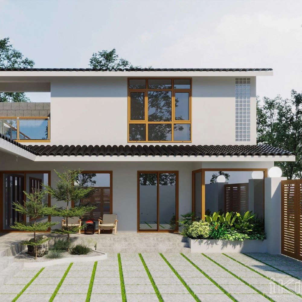 Thiết Kế Biệt Thự Ninh Bình Phong Cách Hiện Đại 250M2