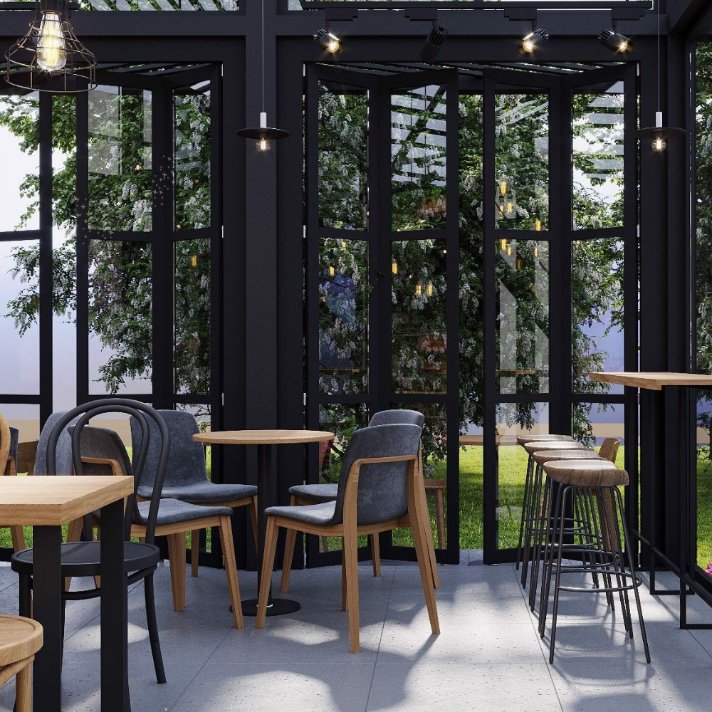 Thiết Kế Quán Cafe - Trust City - Hưng Yên