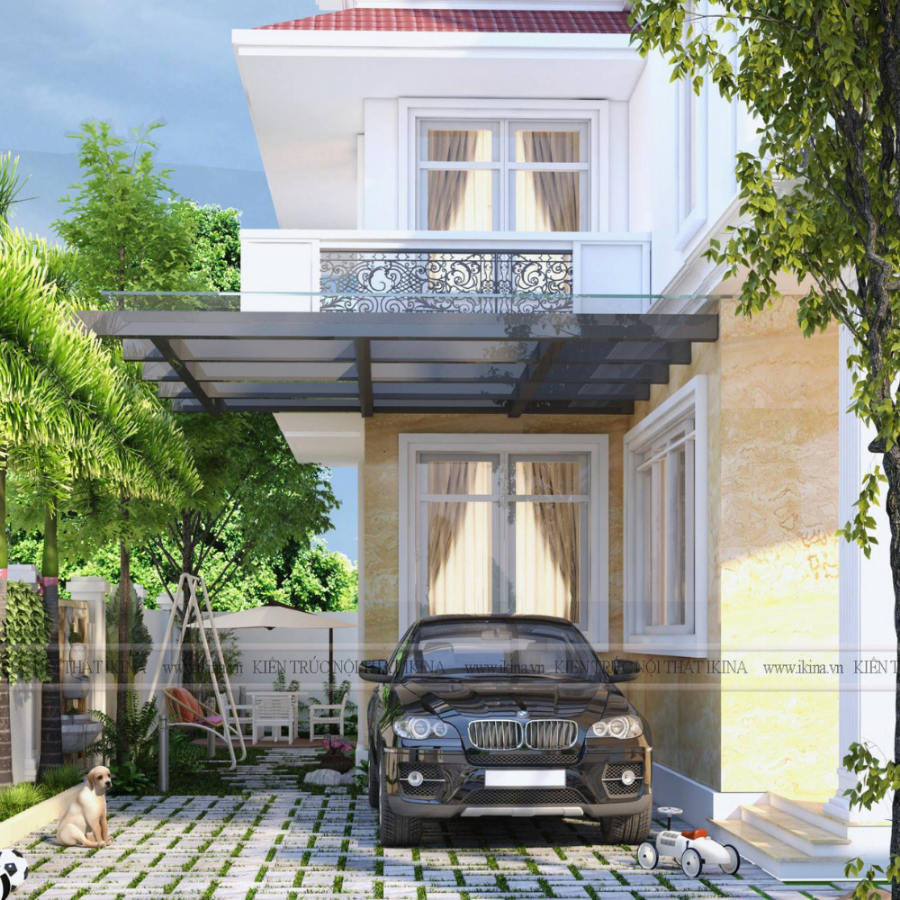 Thiết Kế Nhà Biệt Thự 270m2 - 3 Tầng Nam Định