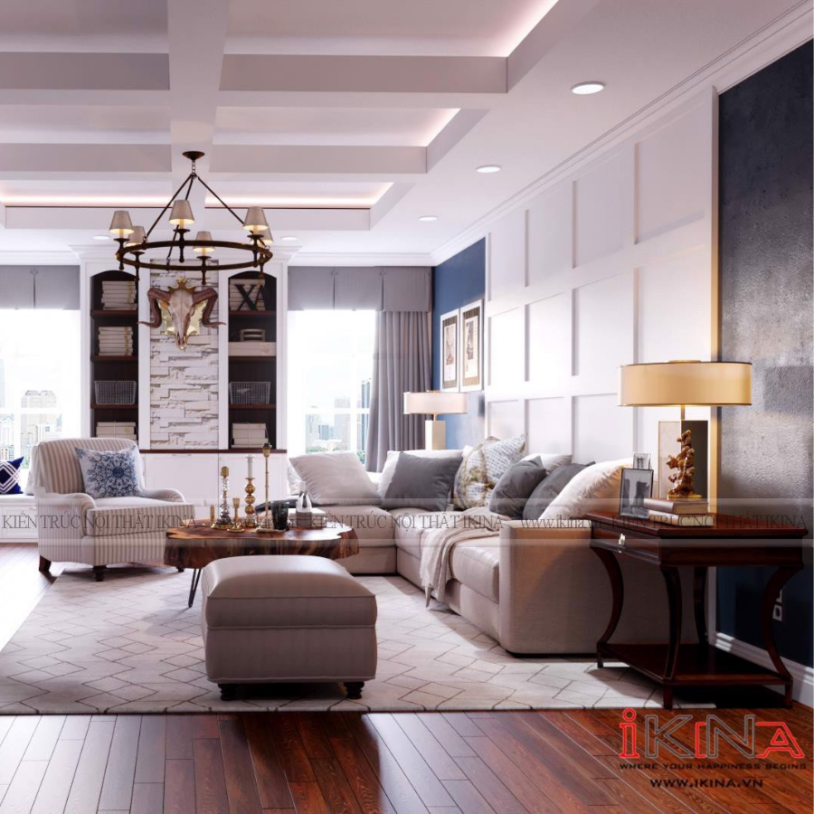 Thiết Kế Căn Hộ Chung Cư 113m2 - Phú Nguyên Plaza Vinh Nghệ An
