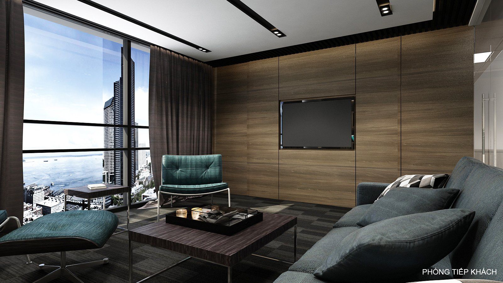 Thiết Kế Văn Phòng Công Ty JVC - Phong Cách Hiện Đại - 500m2