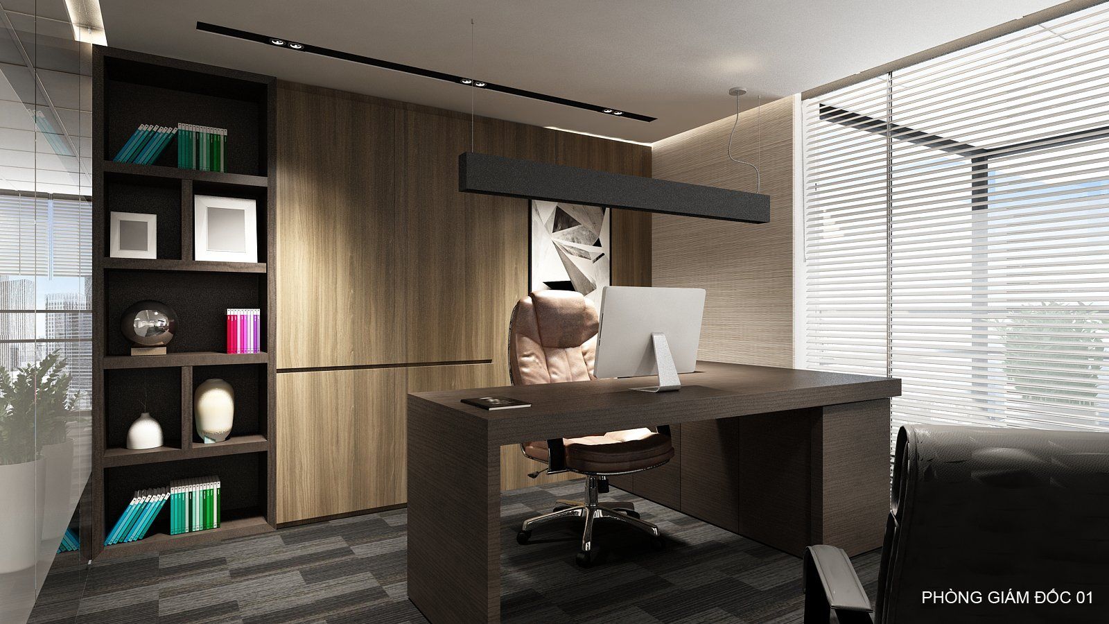 Thiết Kế Văn Phòng Công Ty JVC - Phong Cách Hiện Đại - 500m2