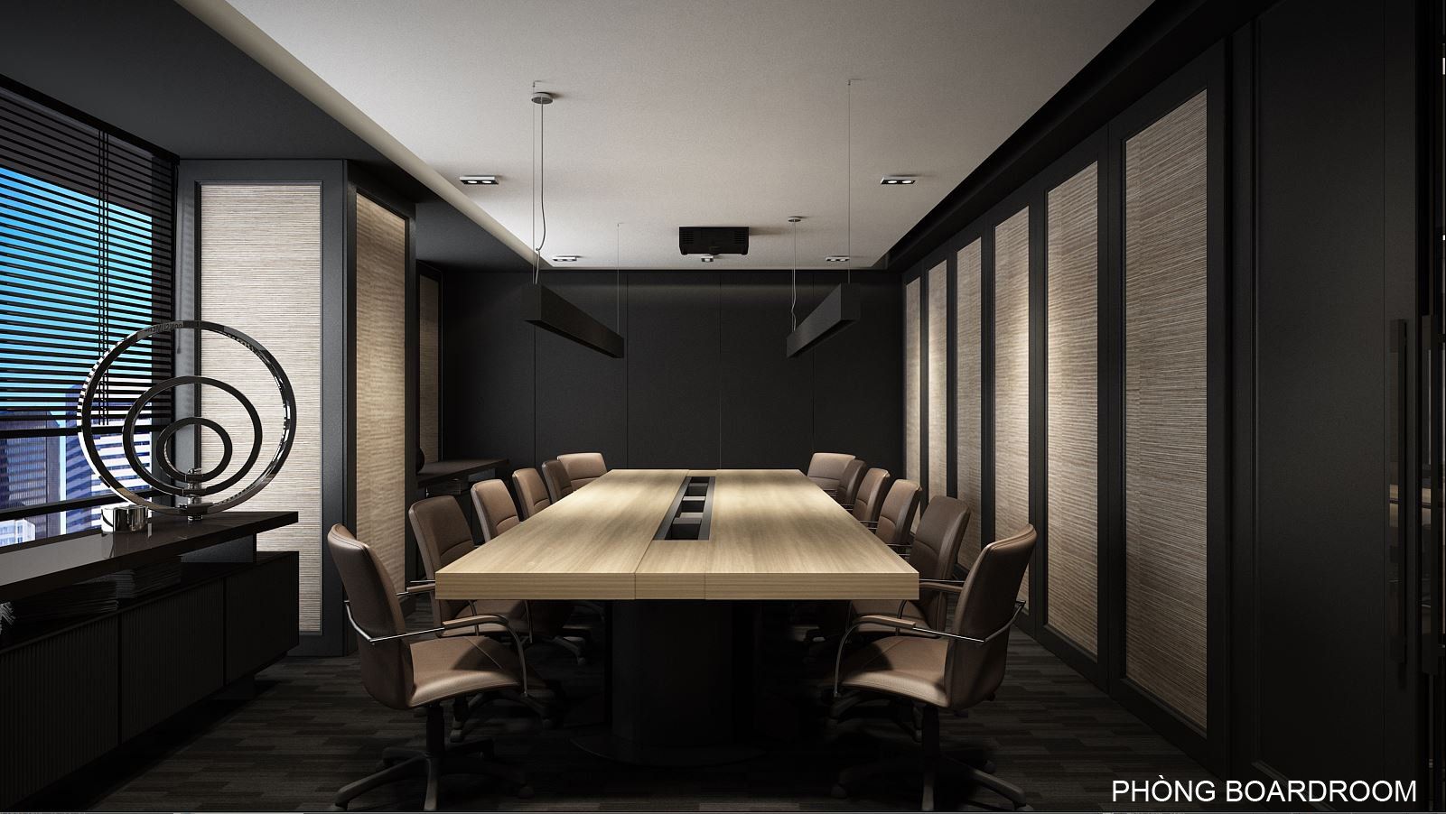 Thiết Kế Văn Phòng Công Ty JVC - Phong Cách Hiện Đại - 500m2
