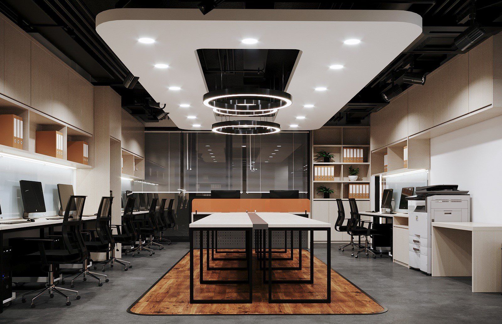 Thiết Kế Tòa Nhà Tổ Hợp TNH99 - Phong Cách Hiện Đại - 300m2